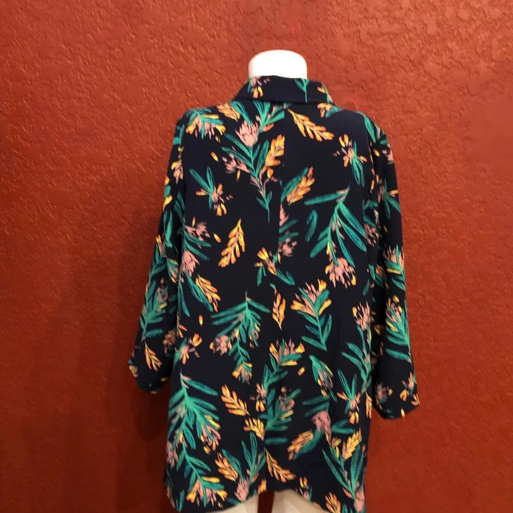 ModCloth Jacket Multi Color size 2X - Picture 8 of 8